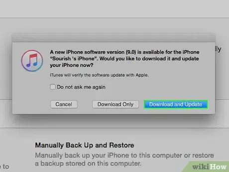Imagem intitulada Update iOS Without WiFi Step 5