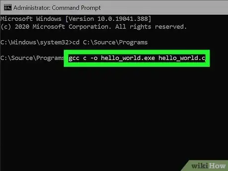 Imagem intitulada Compile a C Program Using the GNU Compiler (GCC) Step 15