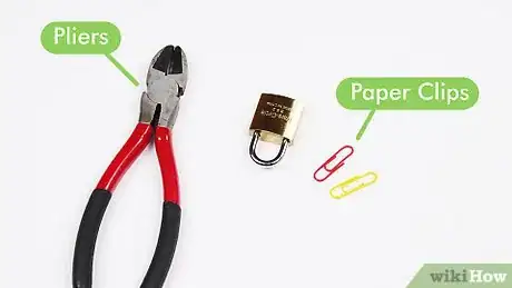Imagem intitulada Pick a Lock Using a Paperclip Step 1