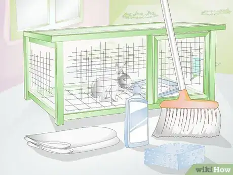 Imagem intitulada Clean a Rabbit Cage Step 6