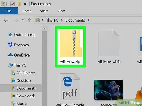 Imagem intitulada Open a .Zip File Without Winzip Step 2