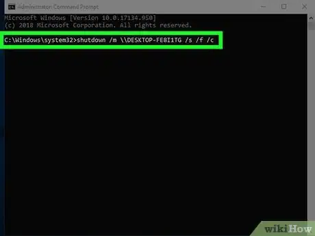 Imagem intitulada Shut Down or Restart Another Computer Using CMD Step 9