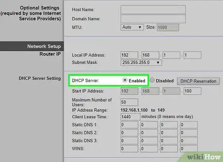 Imagem intitulada Configure a Router to Use DHCP Step 18