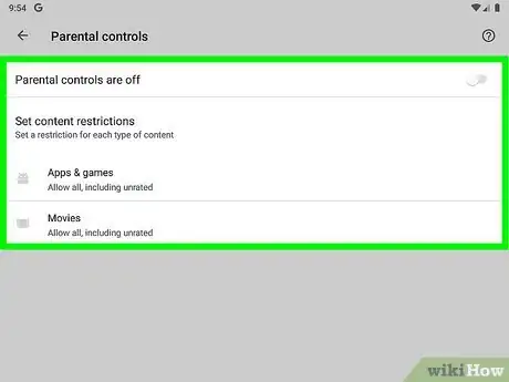 Imagem intitulada Turn Off Parental Controls Step 7