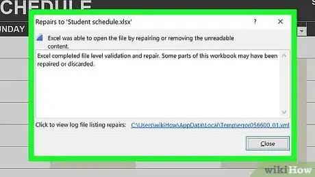 Imagem intitulada Recover a Corrupt Excel File Step 9