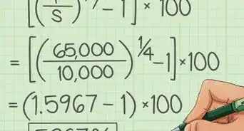 Calcular uma Taxa Percentual de Crescimento Anual