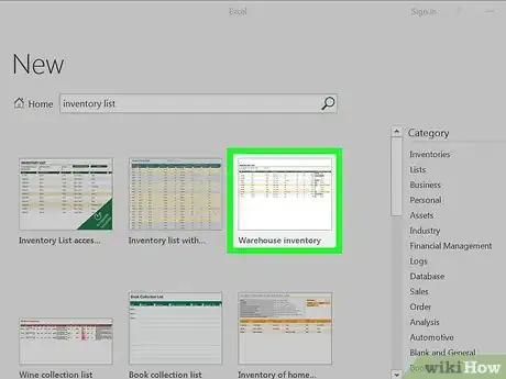 Imagem intitulada Create an Inventory List in Excel Step 4