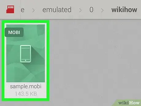 Imagem intitulada Open MOBI Files on Android Step 7