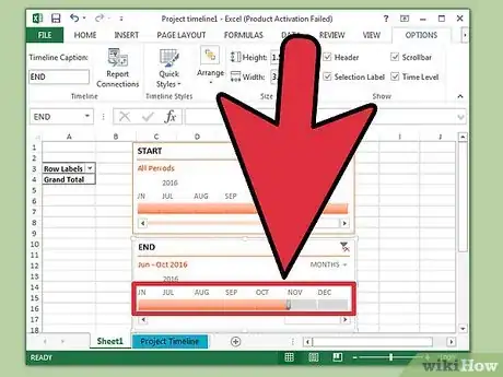 Imagem intitulada Create a Timeline in Excel Step 13