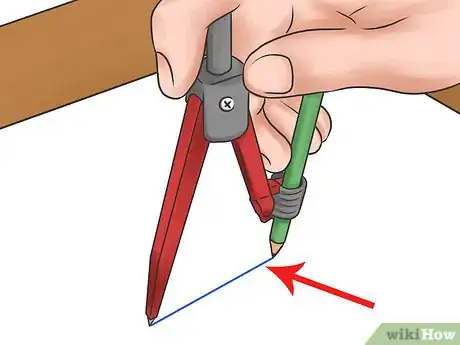 Imagem intitulada Draw an Equilateral Triangle Step 2