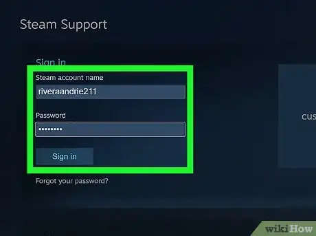 Imagem intitulada Contact Steam Support Step 3