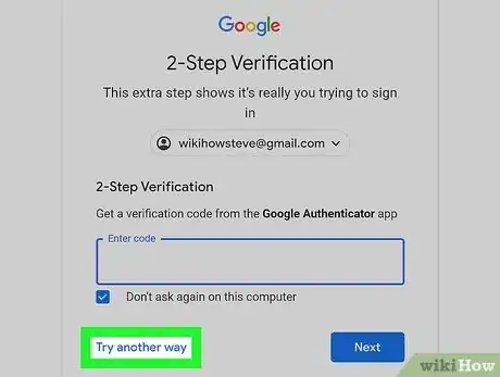 Imagem intitulada Restore Google Authenticator Step 8