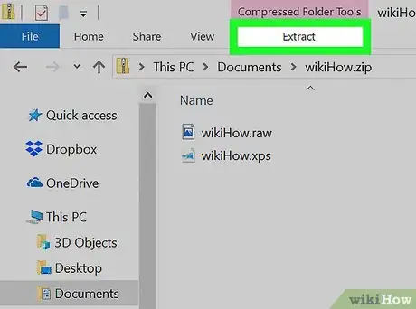 Imagem intitulada Open a .Zip File Without Winzip Step 3