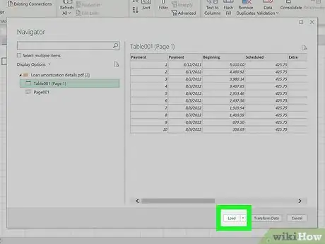 Imagem intitulada Copy a Table from a PDF to Excel Step 8