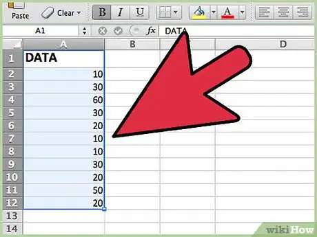 Imagem intitulada Calculate Mode Using Excel Step 4