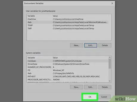 Imagem intitulada Install FFmpeg on Windows Step 15