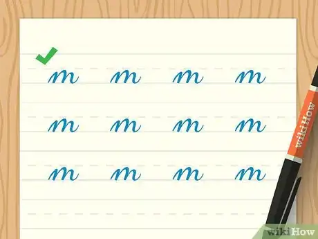 Imagem intitulada Write in Cursive Step 14