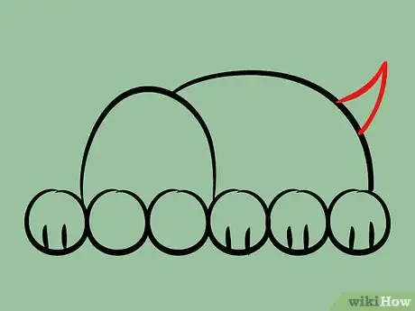 Imagem intitulada Draw a Simple Cartoon Dog Step 07