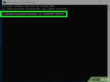 Imagem intitulada Shut Down or Restart Another Computer Using CMD Step 6