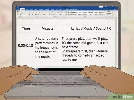 Imagem intitulada Write a Music Video Script Step 7