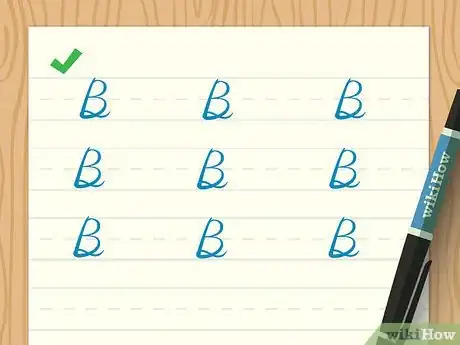 Imagem intitulada Write in Cursive Step 17