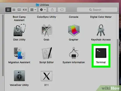 Imagem intitulada Open a Terminal Window in Mac Step 4