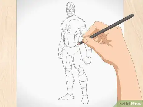 Imagem intitulada Draw Spider Man Step 20