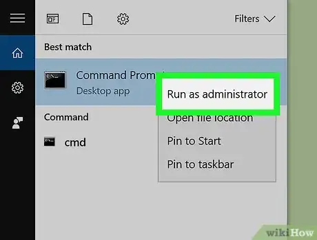 Imagem intitulada Run Command Prompt As an Administrator on Windows Step 4