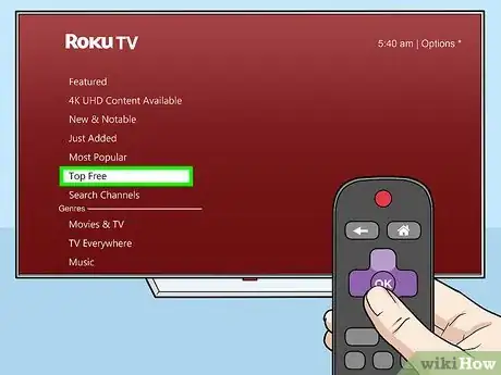Imagem intitulada Get YouTube on Roku Step 3