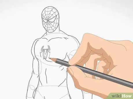 Imagem intitulada Draw Spider Man Step 19