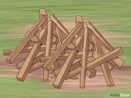 Imagem intitulada Build a Campfire Step 2