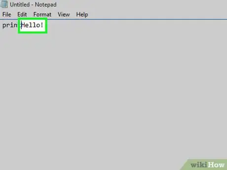 Imagem intitulada Make a Program Using Notepad Step 34