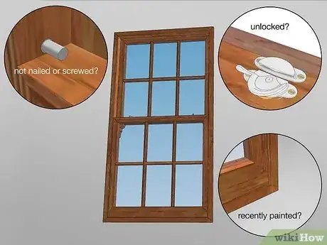 Imagem intitulada Open a Stuck Window Step 1