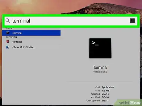 Imagem intitulada Open a Terminal Window in Mac Step 6