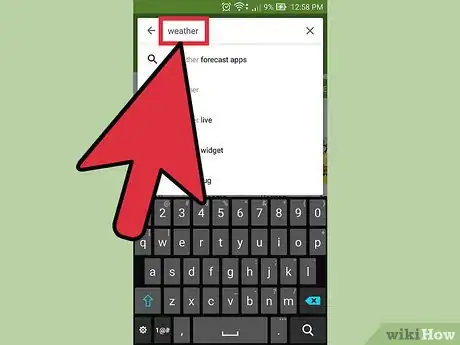 Imagem intitulada Get a Weather Widget on Android Step 3