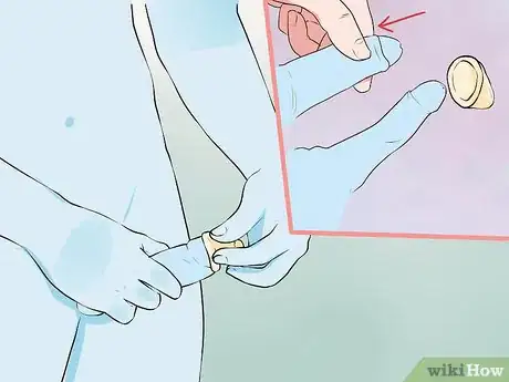 Imagem intitulada Put On a Condom with Foreskin Step 3
