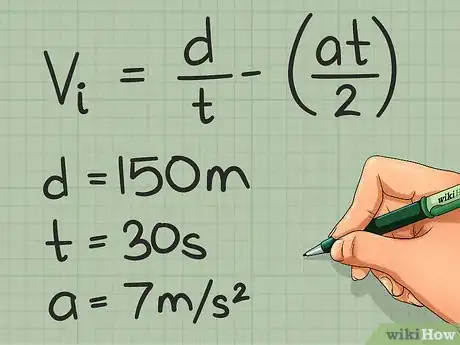 Imagem intitulada Find Initial Velocity Step 5