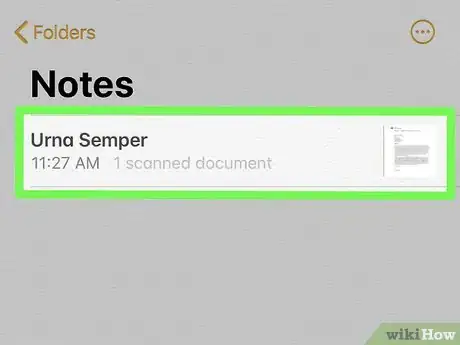 Imagem intitulada Convert Notes to PDF Files on an iPhone Step 2