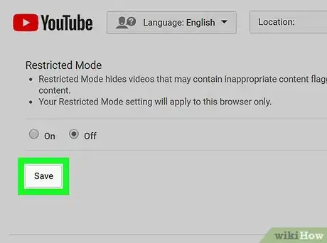 Imagem intitulada Turn Off YouTube Restricted Mode Step 6