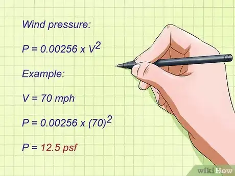 Imagem intitulada Calculate Wind Load Step 4