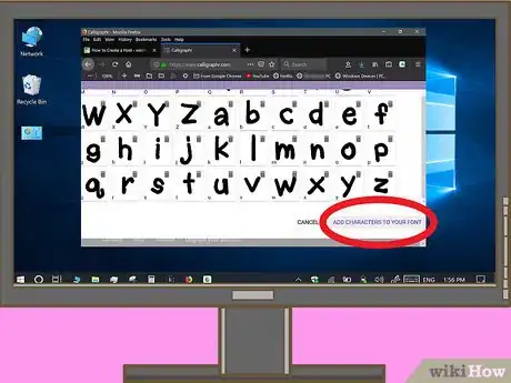 Imagem intitulada Create a Font Step 34