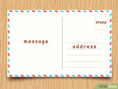 Imagem intitulada Write a Postcard Step 2