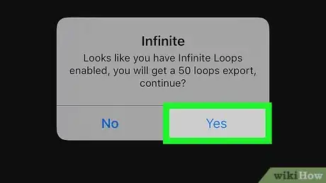 Imagem intitulada Loop Video on an iPhone Step 13
