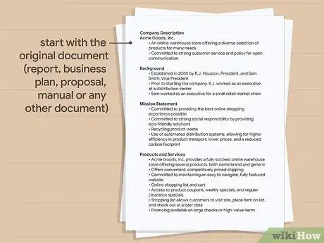 Imagem intitulada Write an Executive Summary Step 7