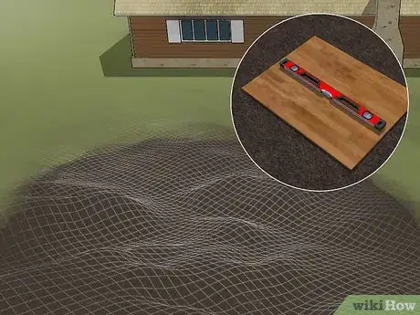 Imagem intitulada Level Ground for a Pool Step 1