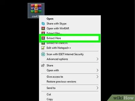 Imagem intitulada Remove RAR Password Using Cmd Step 2