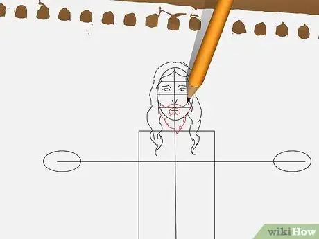 Imagem intitulada Draw Jesus Step 6