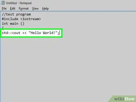 Imagem intitulada Make a Program Using Notepad Step 43