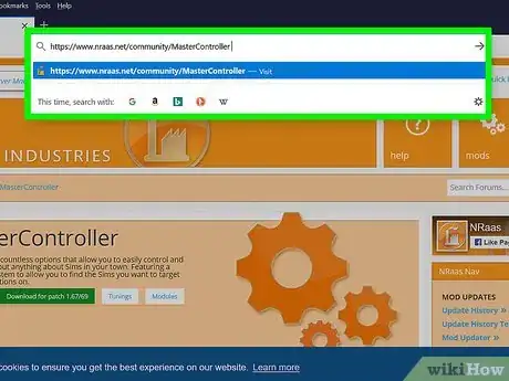 Imagem intitulada Install Master Controller on Sims 3 Step 3