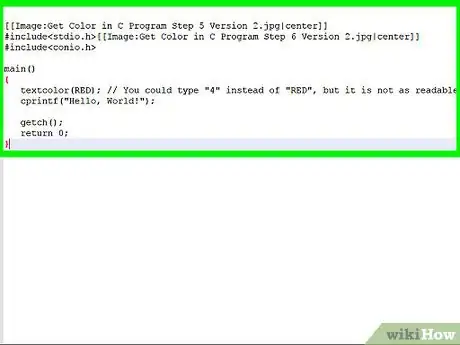 Imagem intitulada Get Color in C Program Step 4